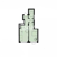 Квартира 51,8 м², 1-комнатная - изображение 2