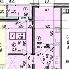 Квартира 40 м², 1-комнатная - изображение 3