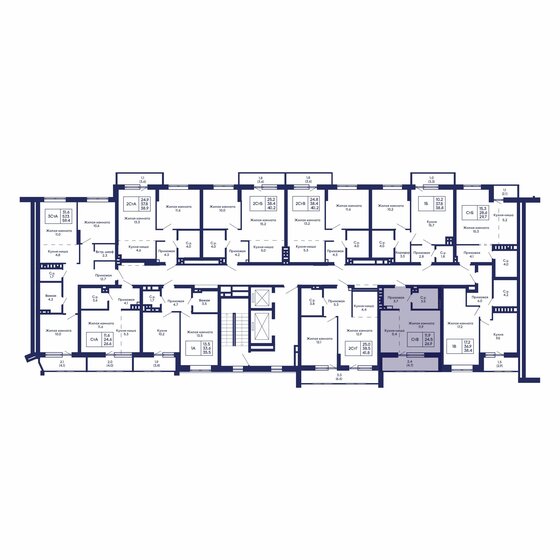 26,9 м², квартира-студия 5 300 000 ₽ - изображение 21