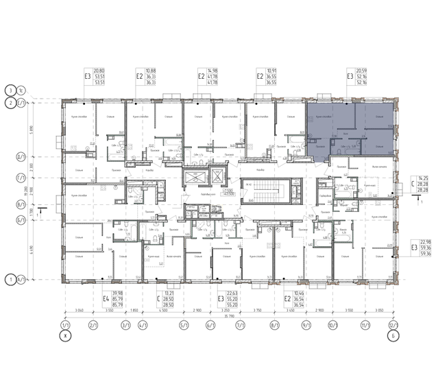 52,2 м², квартира-студия 7 563 200 ₽ - изображение 10