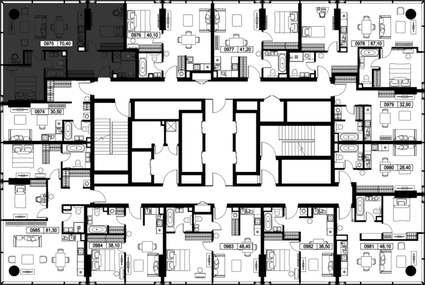 84,6 м², 2-комнатные апартаменты 49 500 000 ₽ - изображение 147