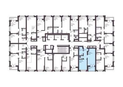 Квартира 45,7 м², 1-комнатная - изображение 4