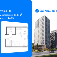 Квартира 27,9 м², студия - изображение 2