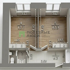 Квартира 35,1 м², 1-комнатная - изображение 5