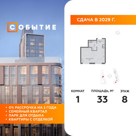 Квартира 33 м², студия - изображение 1