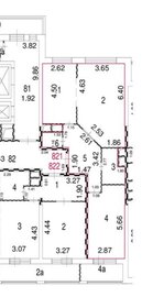 Квартира 67,1 м², 2-комнатная - изображение 2