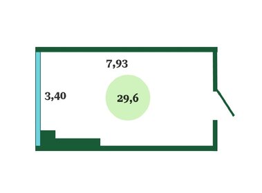 29,6 м², офис - изображение 3