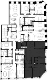 Квартира 155,3 м², 3-комнатная - изображение 2