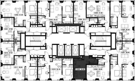 Квартира 24,5 м², студия - изображение 2