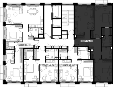 Квартира 92,2 м², 2-комнатная - изображение 3