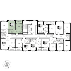 Квартира 38 м², 1-комнатная - изображение 4