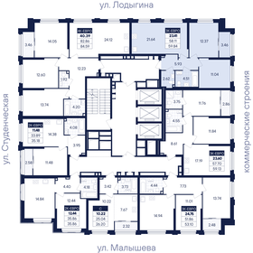 Квартира 59,8 м², 2-комнатная - изображение 3