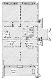 Квартира 167 м², 4-комнатная - изображение 1