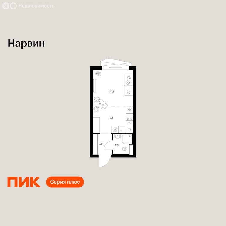 Варианты планировок Нарвин - планировка 7
