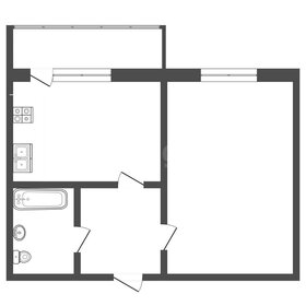 Квартира 39,2 м², 1-комнатная - изображение 1
