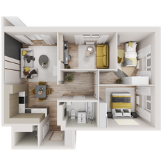 Квартира 70,3 м², 3-комнатная - изображение 2