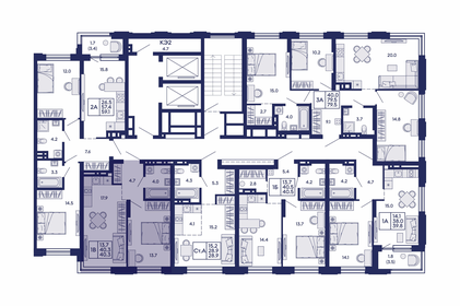 Квартира 40,3 м², 1-комнатная - изображение 2