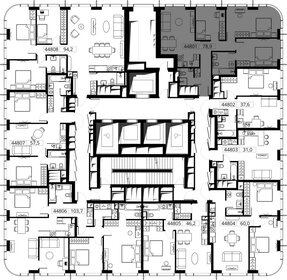 Квартира 78,9 м², 3-комнатная - изображение 2