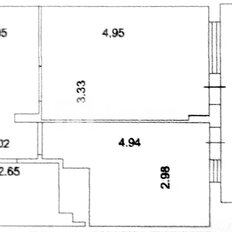 Квартира 51 м², 1-комнатная - изображение 3