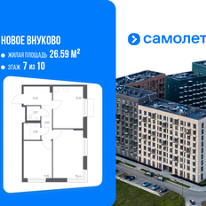 Квартира 54,4 м², 2-комнатная - изображение 2