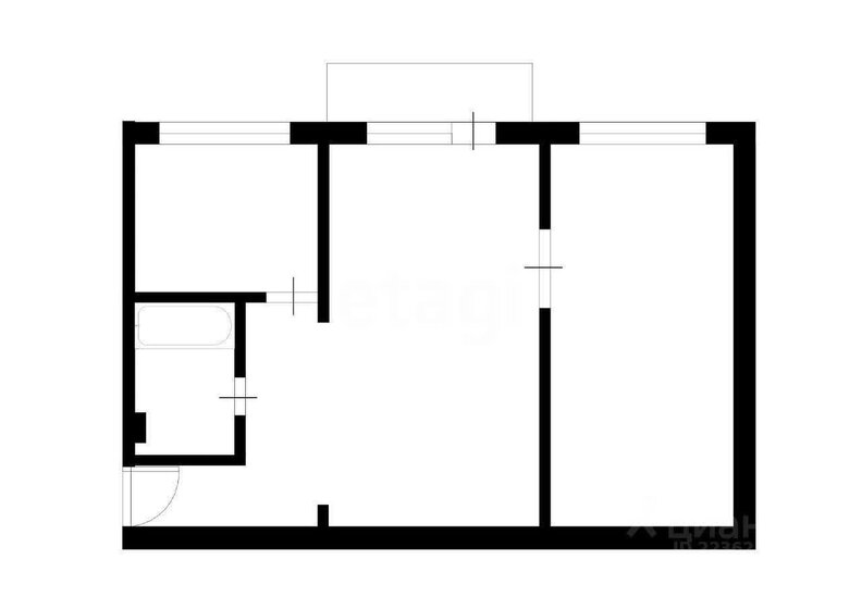 47,6 м², 2-комнатная квартира 17 900 000 ₽ - изображение 51