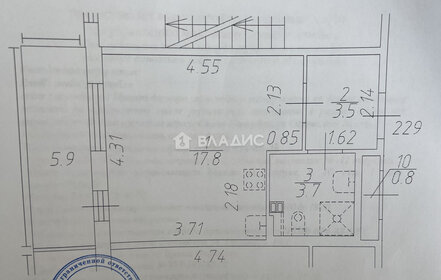 Квартира 27,6 м², студия - изображение 1