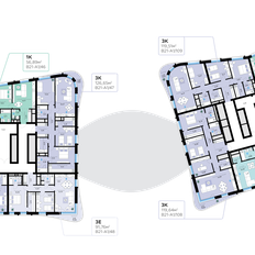 Квартира 56,5 м², 1-комнатная - изображение 2