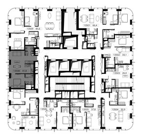 Квартира 33,1 м², 1-комнатная - изображение 3