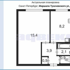 Квартира 31,5 м², 1-комнатная - изображение 2