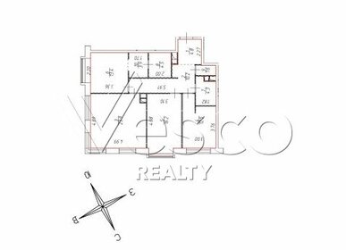 Квартира 92 м², 4-комнатная - изображение 1