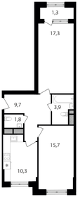 Квартира 60 м², 2-комнатная - изображение 1