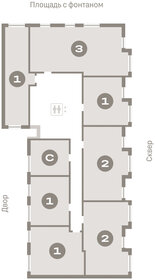 Квартира 59,3 м², 3-комнатная - изображение 2