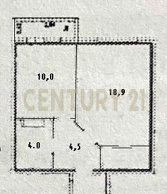 Квартира 40 м², 1-комнатная - изображение 1