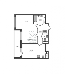61,9 м², 2-комнатная квартира 15 551 000 ₽ - изображение 75