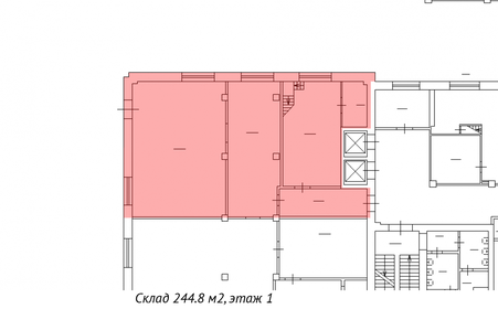 244,8 м², склад - изображение 5