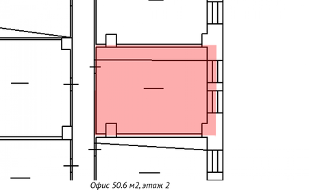 50,8 м², офис 44 196 ₽ в месяц - изображение 65