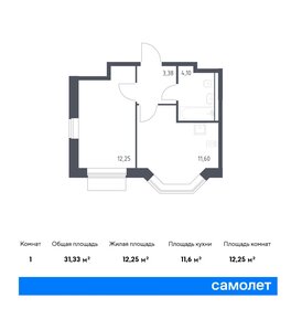 32,2 м², 1-комнатная квартира 14 884 271 ₽ - изображение 13