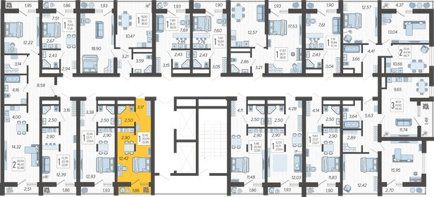 17,6 м², 1-комнатная квартира 6 950 000 ₽ - изображение 119