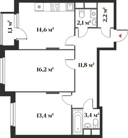 64,8 м², 2-комнатная квартира 15 597 714 ₽ - изображение 21