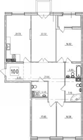 Квартира 139 м², 4-комнатная - изображение 1