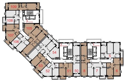 Квартира 93,5 м², 3-комнатная - изображение 2