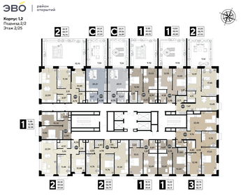 Квартира 36,6 м², студия - изображение 2
