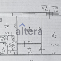 Квартира 53 м², 2-комнатная - изображение 2