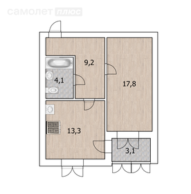 42,5 м², 1-комнатная квартира 6 500 000 ₽ - изображение 78