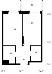 65,6 м², 3-комнатная квартира 8 990 000 ₽ - изображение 54