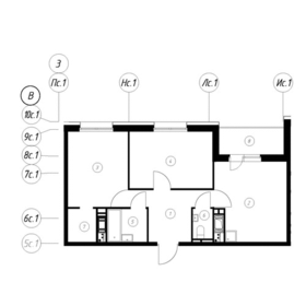 Квартира 59,2 м², 2-комнатная - изображение 2