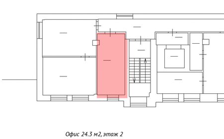 14,7 м², офис 15 729 ₽ в месяц - изображение 41