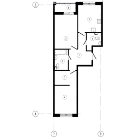 Квартира 69 м², 2-комнатная - изображение 2