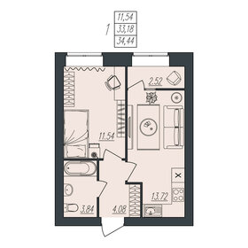 36,9 м², 1-комнатная квартира 2 700 000 ₽ - изображение 36