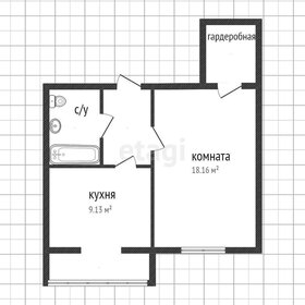 Квартира 37,8 м², 1-комнатная - изображение 1